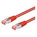 ICOC U6AG-100-RE - Cavo di rete Patch in Rame Cat. 6A Rosso UTP 10 mt - Foto miniatura 1