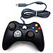 Joystick Joypad Controller Nero Per Xbox 360 X360 Con Cavo Filo Usb Compatibile - Foto miniatura 1
