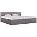 Giroletto Con Contenitore Grigio Talpa In Tessuto 180x200 Cm - Foto miniatura 1