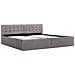Giroletto Con Contenitore Grigio Talpa In Tessuto 180x200 Cm - Foto miniatura 6