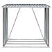 Capannone Da Giardino In Acciaio Zincato Grigio 163x83x154 Cm - Foto miniatura 3