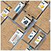 Laf Leitz 180° Cosy A4 50mm Blu - Foto miniatura 13