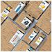 Laf Leitz 180° Cosy A4 50mm Blu - Foto miniatura 7