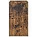 Panca Porta Scarpe Rovere Fumo 94,5x31x57cm Legno Multistrato - Foto miniatura 5