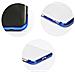 Elctro Slim Custodia Tpu Silicone Cover Case Per Samsung Galaxy S10 Lite G977 Trasparente Blu - Foto miniatura 4