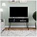 Athena Porta Tv A 2 Vani In Mdf Marmo Nero - Foto miniatura 6