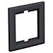 917.065 Nero Placca Per Interruttori E Coperchio Per Presa - Foto miniatura 1