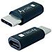 IADAP USBC-MBKT adattatore per inversione del genere dei cavi Micro-USB Nero - Foto miniatura 1
