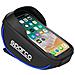 Borsa Blu Porta Cellulare Per Bici In Microfibra Impermeabile Con Touchscreen E Cerniera Doppia - Foto miniatura 1