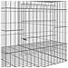 Conigliera Con 6 Pannelli 327x79x54 Cm Ferro Zincato - Foto miniatura 5
