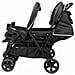Passeggino Per Bambini Gemellare Nero /grigio - Foto miniatura 3