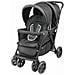Passeggino Per Bambini Gemellare Nero /grigio - Foto miniatura 5