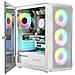 Case Logic Portos Midi Tower ATX, MicroATX (uATX) , MiniITX 1 Porta USB 3.2 Colore Bianco (Finestrato) - Foto miniatura 3