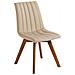 Set Di 2 Sedie Da Pranzo Tessuto Beige Calgary - Foto miniatura 6