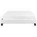 Letto Senza Testata Tessuto Roanne 160 X 200 Cm Grigio Chiaro - Foto miniatura 11
