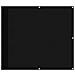 Paravento Da Balcone Nero 90x800 Cm 100% Poliestere Oxford - Foto miniatura 2