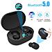 E6s Tws Bluetooth 5.3 Wireless In-ear Headset With Hd Mic & Charging Case Black - Foto miniatura 7
