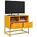 Mobile Tv Giallo Senape 68x39x60,5 Cm In Acciaio - Foto miniatura 5