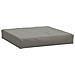 Cuscino Per Pallet Grigio Scuro Mélange 60x60x10 Cm In Tessuto - Foto miniatura 2