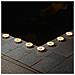 Set Da 8 Luci Da Incasso In Acciaio Inossidabile Per Esterni Silver - Foto miniatura 3