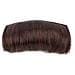 Cuscinetto Naturale Per Capelli Da 10 Cm - Pettine Inserto Volumizzante Darkbrown - Foto miniatura 1