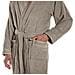 Accappatoio Con Cappuccio Spugnissima Gim In Cotone Colore Grigio Misura Xlxxl - Foto miniatura 3