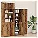 Highboard Legno Antico 45x42.5x185 cm Legno ingegnerizzato - Foto miniatura 4