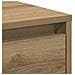 Comodino  in rovere artigianale 45x34x46 cm in legno ingegnerizzato - Foto miniatura 9