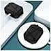 Custodia Protettiva In Tpu Compatibile Con Airpods 3 - Antishock E Antipolvere Black - Foto miniatura 4