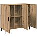 Credenza Marrone 90 x 34 x 80 cm Legno multistrato - Foto miniatura 5