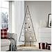 Albero di Natale Decorativo in Metallo Nero 180 cm - Foto miniatura 2