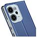 Smart Book Custodia A Libro Poket Flip Cover Case Per Oppo Reno14 F 5g Blu - Foto miniatura 7