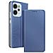 Smart Book Custodia A Libro Poket Flip Cover Case Per Oppo Reno14 F 5g Blu - Foto miniatura 10