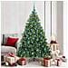 Albero di Natale artificiale con 300 LED Verde 180 cm PE e PVC - Foto miniatura 2