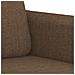 Set di Divani 2 pz con Cuscini Marrone in Tessuto - Foto miniatura 7
