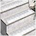 Dischi Quadrati 4 pcs Argento 70 x 20 cm Alluminio - Foto miniatura 3