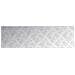 Dischi Quadrati 4 pcs Argento 70 x 20 cm Alluminio - Foto miniatura 5