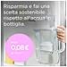 Caraffa filtrante acqua Style Essential Stone Blue (2.4L) incl. 3x filtro MAXTRA PRO PURE PERFORMANCE che riduce cloro, calcare, PFAS e metalli - Adatta alla porta del frigorifero, con indicatore LED - Foto miniatura 5