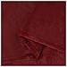 Coperta Rosso Bordeaux 130 x 150 cm Panno - Foto miniatura 6