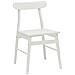 Sedia da pranzo 2 pcs Bianco 43 x 44,5 x 77 cm - Foto miniatura 4