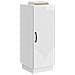 Credenza Bianco Lucido 33 x 34,5 x 87 cm Legno ingegnerizzato - Foto miniatura 2