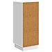 Credenza Bianco Lucido 33 x 34,5 x 87 cm Legno ingegnerizzato - Foto miniatura 6
