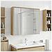 Mobiletto per specchio da bagno Rovere Sonoma - Foto miniatura 2