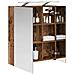 Mobiletto per specchio da bagno Legno vecchio 60 x 14,5 x 70 cm - Foto miniatura 3