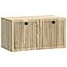 Mobile Porta TV da Muro Rovere Sonoma 59,5 x 31 x 30 cm - Foto miniatura 1
