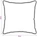 Set Duvet e Cuscino da Letto 3 pz 200 x 200 cm Inverno Bianco - Foto miniatura 6