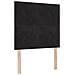 Letto box spring con materasso Nero 80 x 200 cm Velluto - Foto miniatura 4