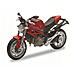 DieCast 1:12 Moto Ducati Monster 1100 Rossa 44023 - Foto miniatura 1