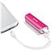 PowerBank da 2600 mAh 1 x USB Colore Rosa - Foto miniatura 1