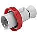 Spina Mobile Diritta Hp Ip67 3p+t 32a 380 415v 50/60hz 6h Cablaggio A Vite - Foto miniatura 6